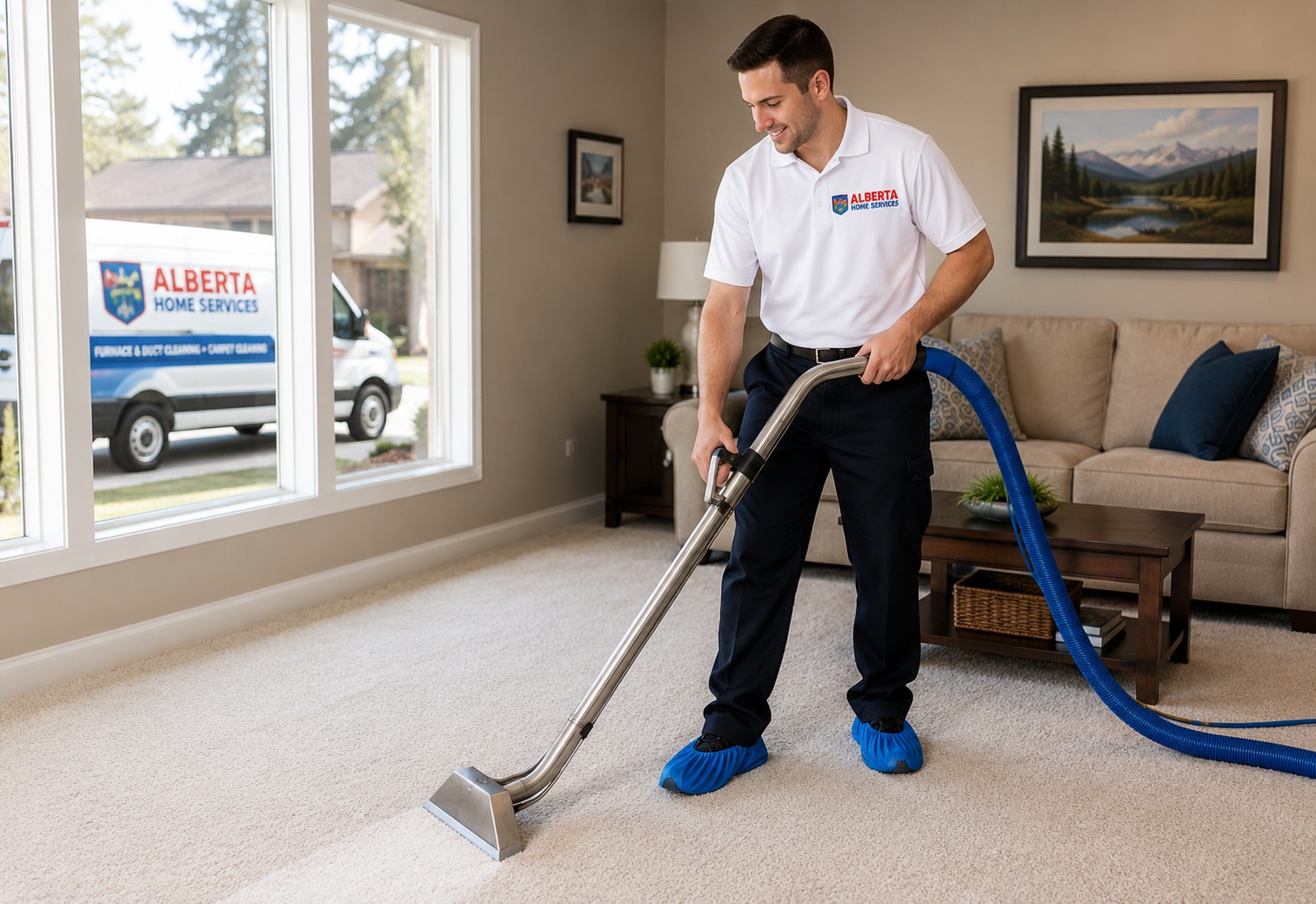Professional carpet cleaning